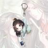 Llavero Acrílico en Capas: Sistema de Autosocorro para Villanos, Llavero de Bolsa, Merchandising de Anime de Luo Binghe y Shen Qingqiu