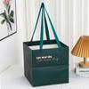 Día del Maestro Bolsa de Regalo para Ramo Grande Cuadrada Espesa Bolsa de Tote Creativa Bolsa de Papel para Regalo con Globo