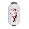 Linterna Cepillada Personalizada de Flor de Ciruelo Estilo Japonés Plegable Exterior Impermeable Restaurante Escena Nocturna Bar Melón de Invierno Artesanía Creativa