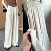 Estilo japonês retro Hong Kong estilo puro algodão uma peça irregular inclinado fenda Camisole confortável cor sólida interior para as mulheres