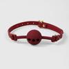 Silicona Ecológica Agujero Pequeño Bola Oral para Entrenamiento Divertido Accesorios Bondage Bola de Saliva Tapón Oral para Adultos Coqueteo Forzado Atadura