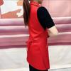 Delantal de cocina impermeable para limpiar manos sucias hogar coreano lindo toalla delantal puede agregar logotipo fábrica de delantales al por mayor