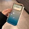 Adecuado para Funda de Teléfono Móvil Apple 17 Degradado Brillante 15Promax Nuevo Iphone16 Transparente de Gama Alta Cubierta Protectora
