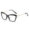 Gafas de Ojo de Gato Glazzy2021 para Adultos, Gafas de Moda con Efecto Adelgazante, Anti-Luz Azul Transfronterizas Europeas y Americanas Galishi