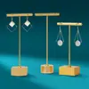 [Venta al por mayor de fábrica propia] Estante de exhibición de aretes creativos Zhongmeida Estante de joyería de metal Estante de almacenamiento de aretes