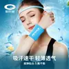 Muñequera de Sensación Fría Deportiva para Hombres y Mujeres, Banda para la Mano de Fitness y Levantamiento de Pesas, para Correr, Ciclismo, Frescura Helada, Absorbente de Sudor, Transpirable HW02