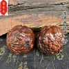 Montaña Dragón y Tigre Azufaifo Viejo Zodiaco Pelota de Juego Cuidado de la Salud Pelota de Juego Madera de Azufaifo Pelota Departamento Placa de Juego Giratoria