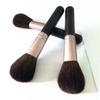 Pincel de Blush de Lã, Pincel para Pó, Pincel de Pelo Animal com Forte Aderência, Aplica Pó Uniformemente, Pincel de Maquiagem ~ Pincel de Blush Tubo Roxo