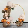 Arco de Balão de Ferro para Casamento da Amazon como Suporte Decoração de Fundo de Palco com Balões Layout Externo