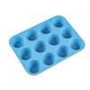 Em estoque Forma Redonda de Silicone para Bolo com 12 Furos Assadeira de Silicone Forma para Bolo Mafen Forma para Pudim de Gelatina Forma para Tarteletes de Ovo