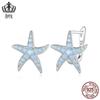 Aiful Produto Novo Original Estilo Oceano S925 Prata Esterlina Estrela do Mar Cavalo Marinho Anel Colar Conjunto de Joias
