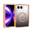 Adecuado para funda de teléfono plegable iPhone Duo, magnético, acabado mate, bisagra de resorte, a prueba de caídas, funda protectora Apple Duo con sensación de piel