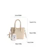 Bolso Cubo de Mano Estilo Coreano de Nicho para Mujer 2026 Modelo Nuevo de Primavera Textura de Alta Calidad Bolso Cruzado de Hombro Casual Súper Popular