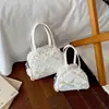 Bolso Cruzado de Hombro Casual Dulce y Elegante Estilo Coreano para Mujer, Bolso de Concha con Diseño de Nicho, Bolso de Mano de Moda Simple y Tendencia