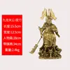 Fábrica al por mayor Kowloon Guan Gong Guan Erye adornos de latón artesanías cobre Guan Gong adornos para el hogar sala de estar