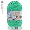 5 Ovillos de Hilo de Algodón Leche al por Mayor Hilo de Grosor Medio Kit de Materiales para Tejer Crochet Muñeca Ramo Manta Hecho a Mano DIY