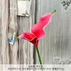 Bucê Artificial Falso de Lírio Calla Flores Artificiais de Seda Acabadas Arranjo de Chão para Casamento Flores de Plástico Decoração de Casamento de Alto Padrão