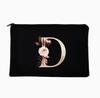 Bolsa de Cosméticos Personalizada com Zíper e Letra da Amazon, Estampa, Bolsa para Estudantes, Material Pu em Branco, Bolsa de Cosméticos Feminina