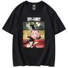 SPY x FAMILY SPY casa de juegos Anea Sudadera T-shirt para Hombre Mujer comercio exterior holgada Cuello redondo