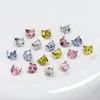 Dongzhou Diamante para Nail Art 6mm Cabeça de Gato Fundo Pontiagudo Diamante DIY Brincos Acessórios de Joia Diamante de Unha Explosivo Venda por Atacado