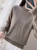 Tricô com Strass Pérola para Indústria Pesada Feminino Suave Levemente Luxuoso Brilhante Manga Longa Primavera Outono Emagrecedor Temperamento Pulôver Camada Base
