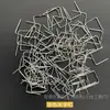 Accesorios para Lámparas de Cristal Hebilla de Arroz DIY Conexión de Perla Octagonal de Cristal Pin Colgante para Lámparas de Arroz Individual y Doble