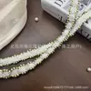 À Venda Jaqueta Estilo Chanel com Tira de Veludo Trançada Acabamento de Bolso na Gola Acessório de Cabelo DIY Feito à Mão Acabamento de Renda Decorativa