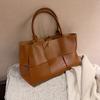 Bolsa de Ombro da Moda Tendência 2026, Bolsa Tote Tecida à Mão, Bolsa Grande de Designer Popular de Nicho