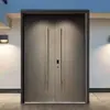 Puerta antirrobo puerta niño y madre puerta de apartamento puerta modificada a prueba de explosiones puerta de aluminio fundido puerta antirrobo hogar a prueba de viento campo
