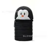 Porta-canetas de Silicone Animal de Desenho Animado Infantil, Recipiente de Caneta Dobrável Retrátil Fofo, Porta-armazenamento de Lápis Estilo Q-Cute para Alunos do Ensino Fundamental