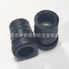 Tapón de tubo con tuerca de plástico redonda de 13 mm-m6 con tapón de tubo dentado, tapón de tubo ajustable, tapón de pie de plástico