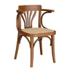 Mesas y Sillas de Madera Maciza Estilo Wabi-Sabi para Cafetería, Pastelería Retro, Restaurante, Tienda de Té con Postres, Café y Té con Leche