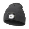 Gorro de punto con iluminación LED cálida y explosiones de Amazon, gorro de noche para pescar, gorro de punto luminoso con LED para exteriores.