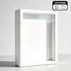 Moldura de Foto Oca de Madeira Espécime de Flor Seca Blocos de Construção Caixa de Exibição para Armazenamento de Conchas Jardim de Infância Artesanato DIY Personalizável LO