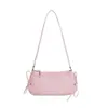Bolsa Simples para o Dia a Dia de Verão 2026 Design de Nicho Feminino Bolsa de Ombro Único Estilo Coreano Moda Fofa Bolsa de Axila ins