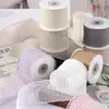 Cinta de gasa a cuadros de color liso accesorios para el cabello material de bricolaje ramo regalo correa de envoltorio hecho a mano cinta de lazo cinta