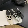 Mules Mary Jane Cerrados de Punta Gruesa Estilo Francés para Mujer, Uso Exterior de Verano, Combinan con Faldas, Sandalias Estilo Nuevo Primavera 2026