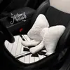 Almofada para banco de carro outono e inverno estilo pequeno perfumado laço carro confortável antiderrapante almofada de assento quatro estações universal almofada de banco de carro
