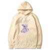 Moda Europeia e Americana novo suéter com capuz de urso street lil Peep com forro de fleece suéter de inverno para casal