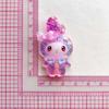 Lentejuela Transparente Grande Lindo Gatito Kt Accesorios de Resina Brillantes Accesorios de Joyería DIY Pegamento Crema Accesorios