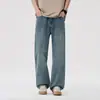 Roupas Masculinas Maple House / Nova Coleção Primavera/Outono 2026: Calça Jeans Masculina Estilo Streetwear Americano, Calça Longa Reta Solta Retro