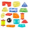 Fábrica Original 3.0 Blocos de Montar Magnéticos Transparentes Geometria Estéreo Blocos Magnéticos Fortes Brinquedos de Montagem Educação Infantil