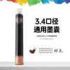 Atacado caneta tinteiro universal saco de tinta 3,4 mm caneta tinteiro primário saco de tinta preto azul vermelho saco de tinta universal