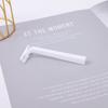 Maquinilla de afeitar desechable portátil de doble capa Wite Razor para baño de hotel, maquinilla de afeitar manual al por mayor
