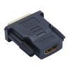 Adaptador DVI a HDMI DVI macho a HDMI hembra 24+1 pines HDMI a DVI comunicación bidireccional