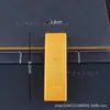 Barra de oro arena imitación oro hecha a mano ladrillo de oro macizo regla hogar decoración moral adornos accesorios de simulación muestra barra de oro exposición