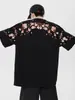 Nueva Camiseta Bordada Estilo Chino para Hombre, Verano Estilo Nacional Retro Pareja Manga Corta Marca de Moda Fresca Casual Versátil Top
