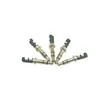 Enchufe de Audio DC Estéreo de 3.5 mm 3.5*6.0*25.5 mm Enchufe de Audio y Video para Placa Perforada Chapado en Oro