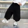 Pantalones Farol de Invierno para Niño Forrados de Vellón de Chenilla 2025 Nuevo Estilo Coreano Pantalones Casuales Elegantes para Niños Pantalones de Bebé a la Moda