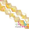 Suministro directo de fábrica de cuentas de cristal artificial de 2/3/4/6/8 mm, cuentas puntiagudas de diamante galvanizadas, material para pulseras de bricolaje.